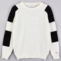Hadas Velvet Patch Sweater