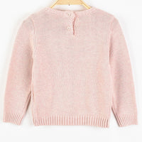 Hadas Bow Emb Knit Top