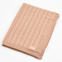Hadas Cable Knit Blanket