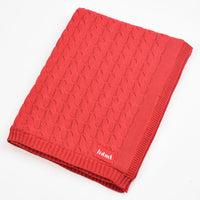 Hadas Cable Knit Blanket