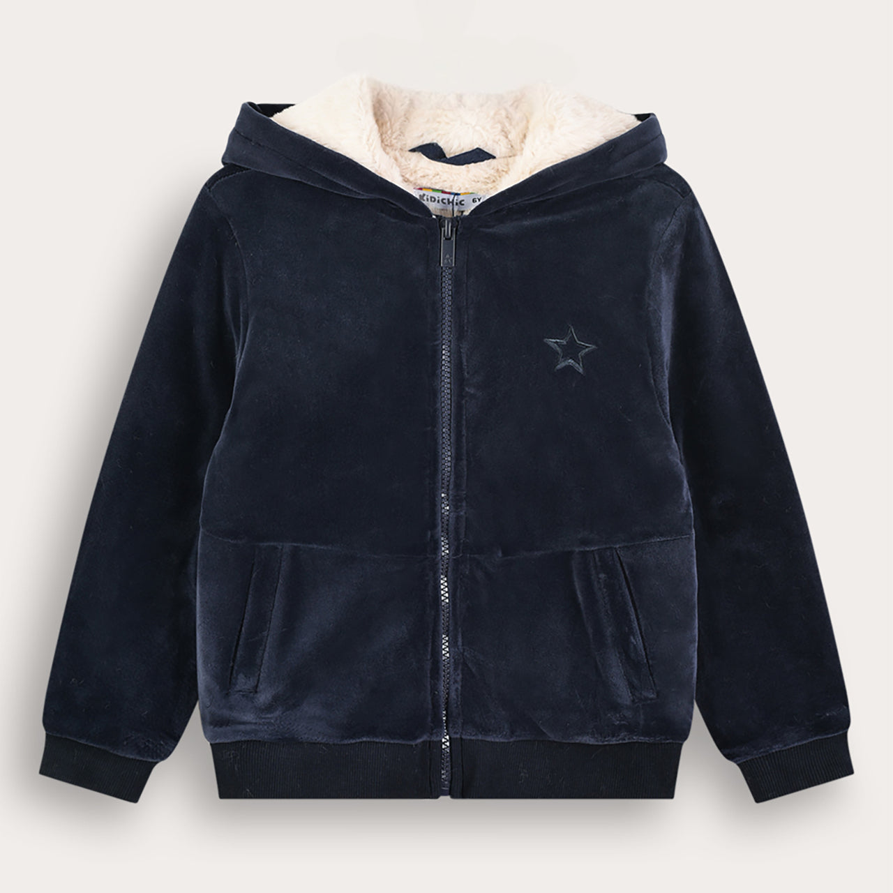 Velour Fur Hoodie