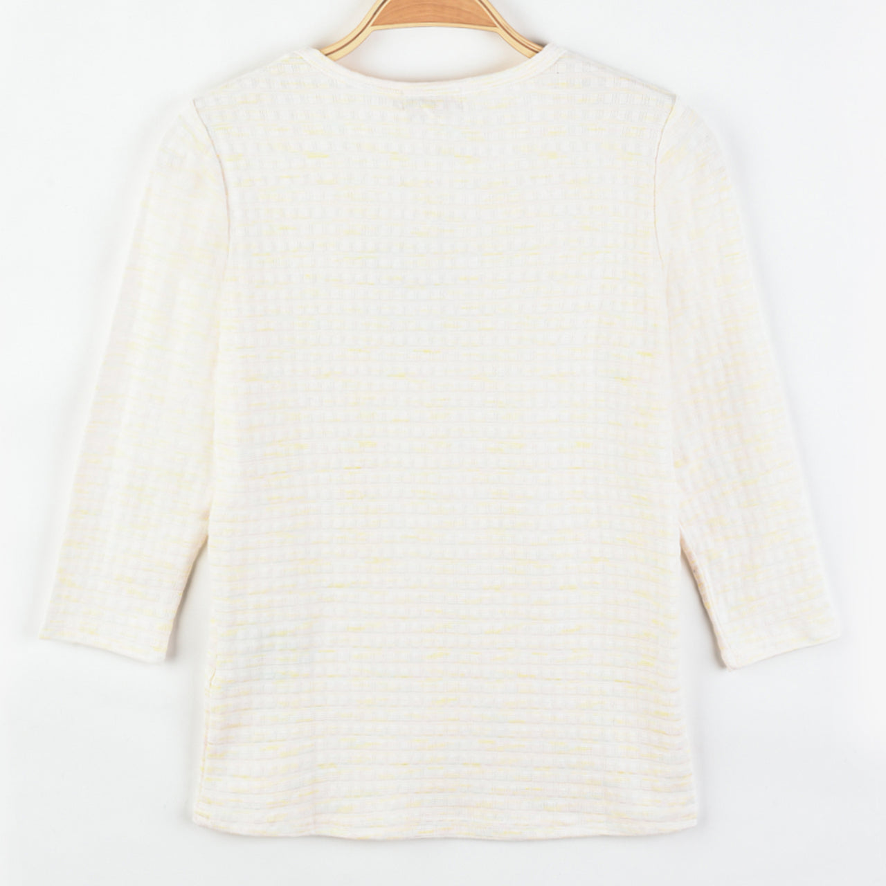 Hadas 3/4 Sleeve Colorful Fabric-T