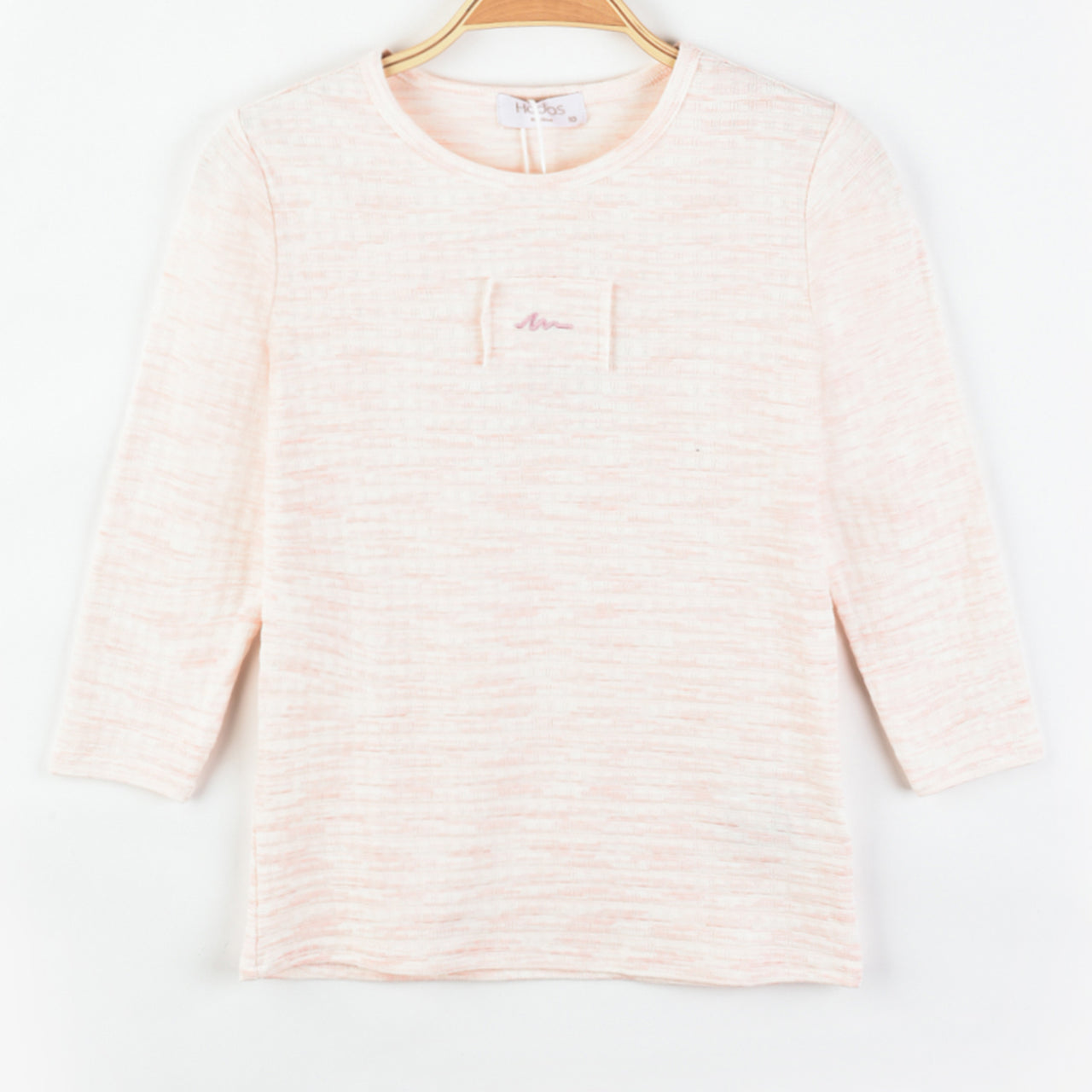 Hadas 3/4 Sleeve Colorful Fabric-T