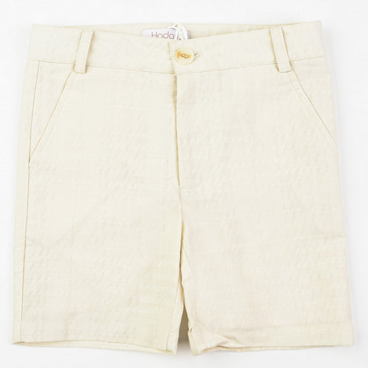 Hadas Textured Linen Shorts