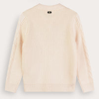 Melange Cables Sweater