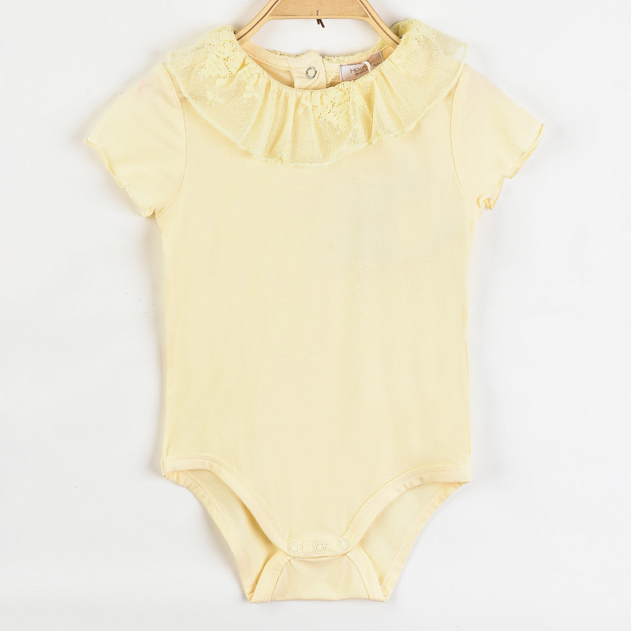 Hadas Soft Lace Baby Onesie