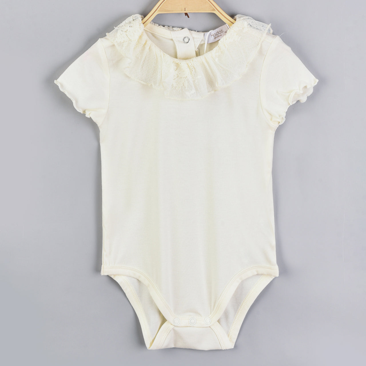 Hadas Soft Lace Baby Onesie