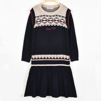 Jacquard Knit Dress