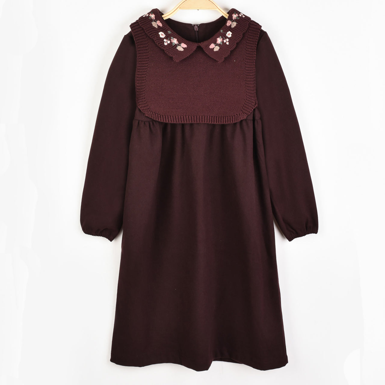 Violet Collar Dress