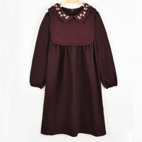 Violet Collar Dress
