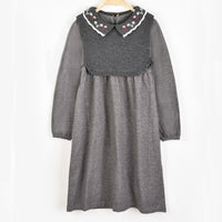 Violet Collar Dress