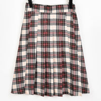 Melange Checks Skirt
