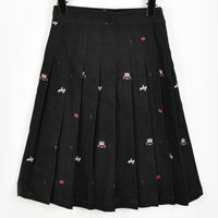 Melange Checks Skirt