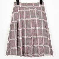 Melange Checks Skirt