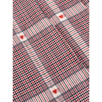 Melange Checks Skirt