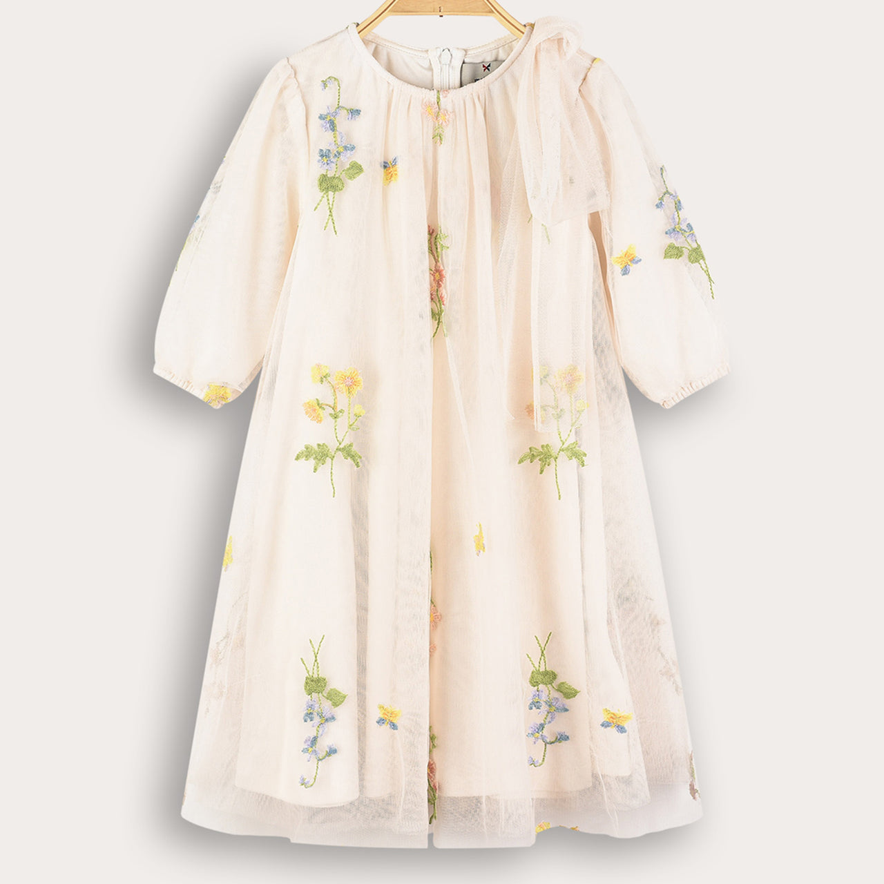 Melange Floral Lace Dress