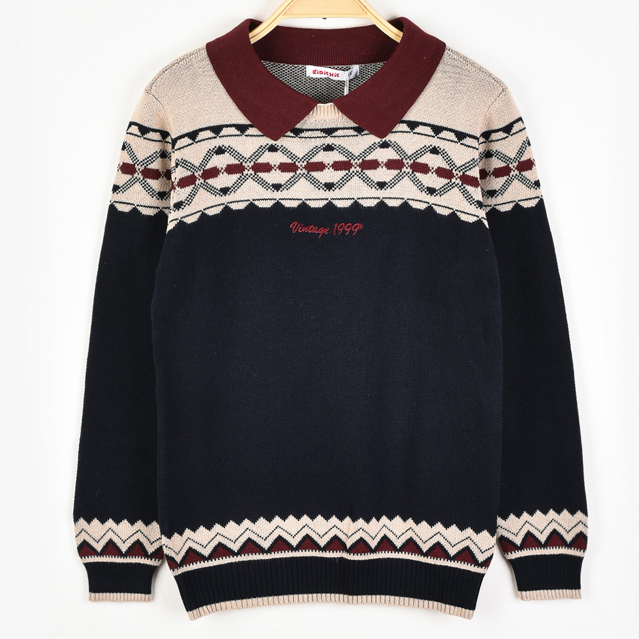 Jacquard Knit Shirt