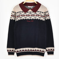 Jacquard Knit Shirt