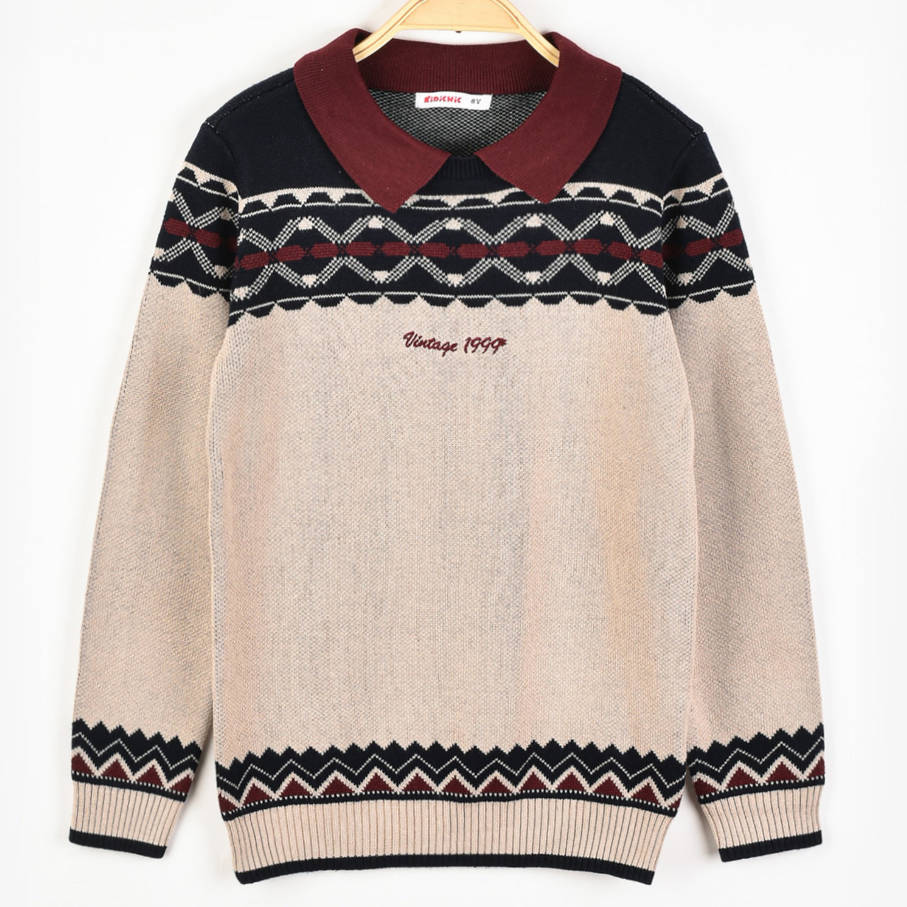 Jacquard Knit Shirt