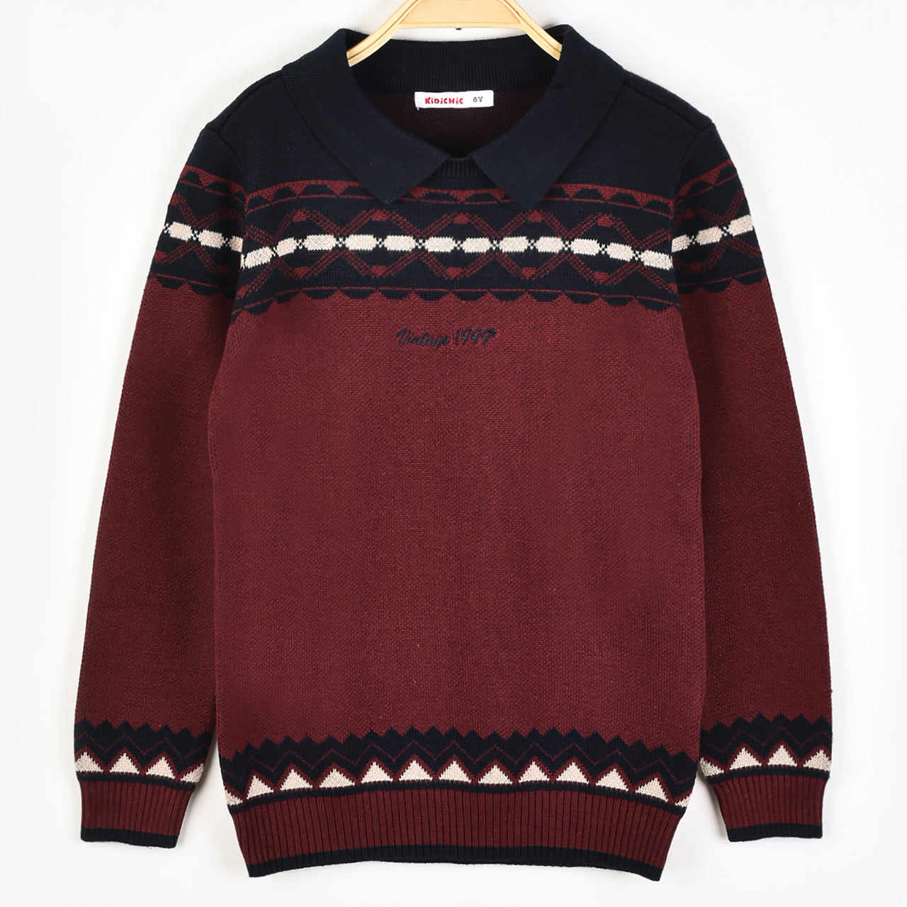Jacquard Knit Shirt