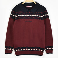 Jacquard Knit Shirt