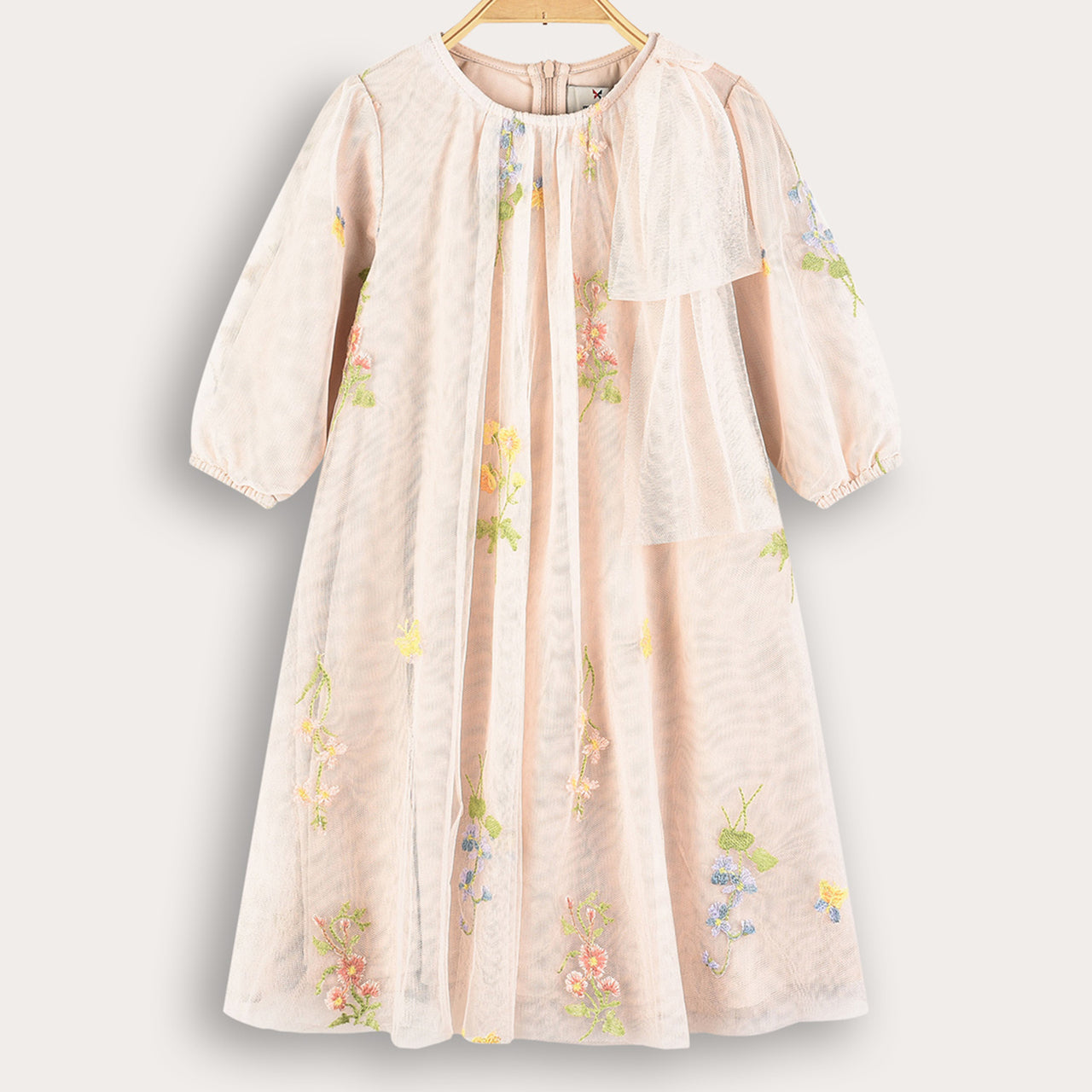 Melange Floral Lace Dress