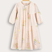 Melange Floral Lace Dress