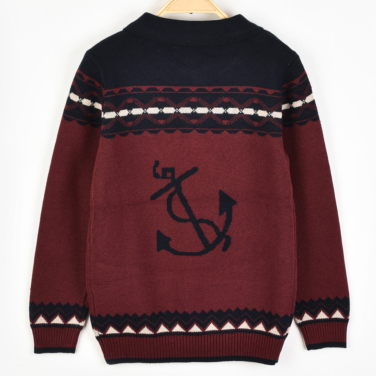 Jacquard Knit Shirt