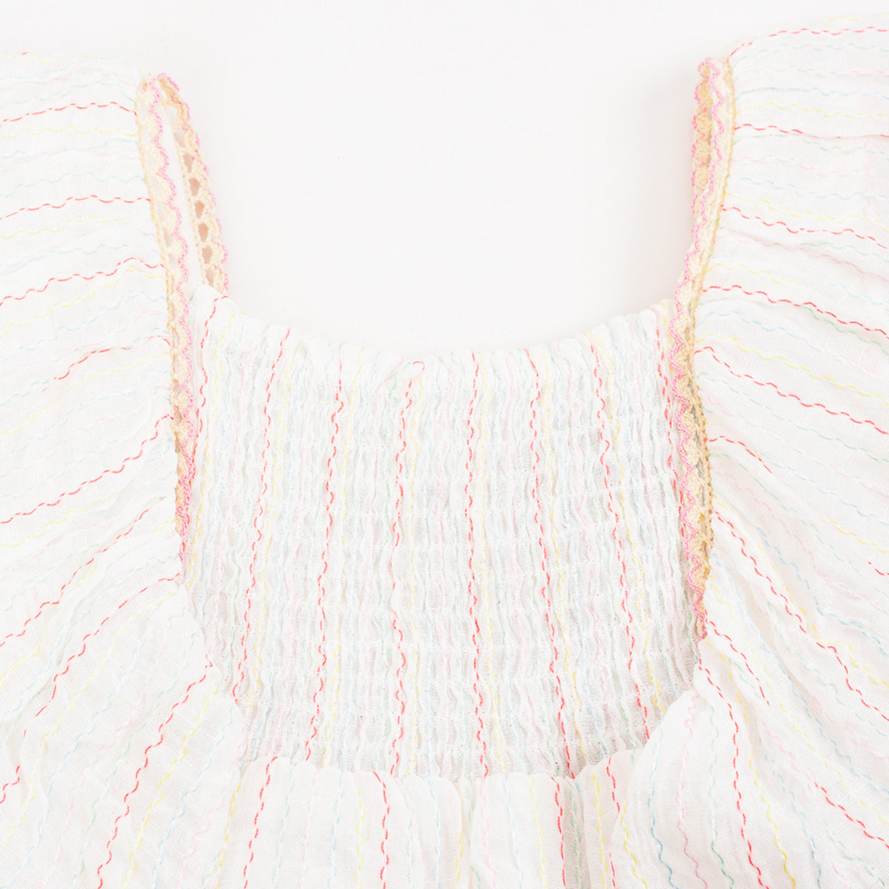Hadas Smocked Ruffle Dress