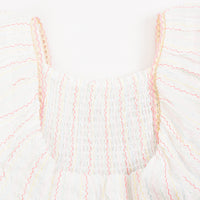 Hadas Smocked Ruffle Dress