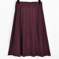 Melange Braided Skirt