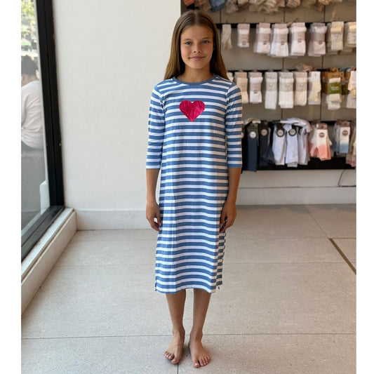 Striped Nightgown