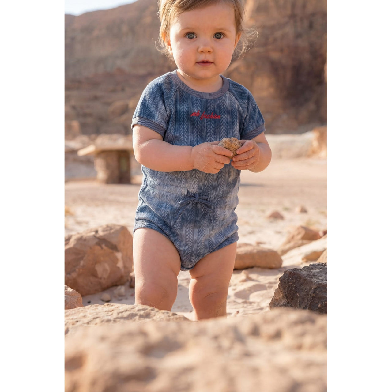 Tie Dye Waisted Overall