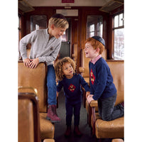 Melange Boys Teddy Knit Sweater