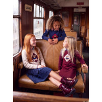 Melange Teddy Knit Dress