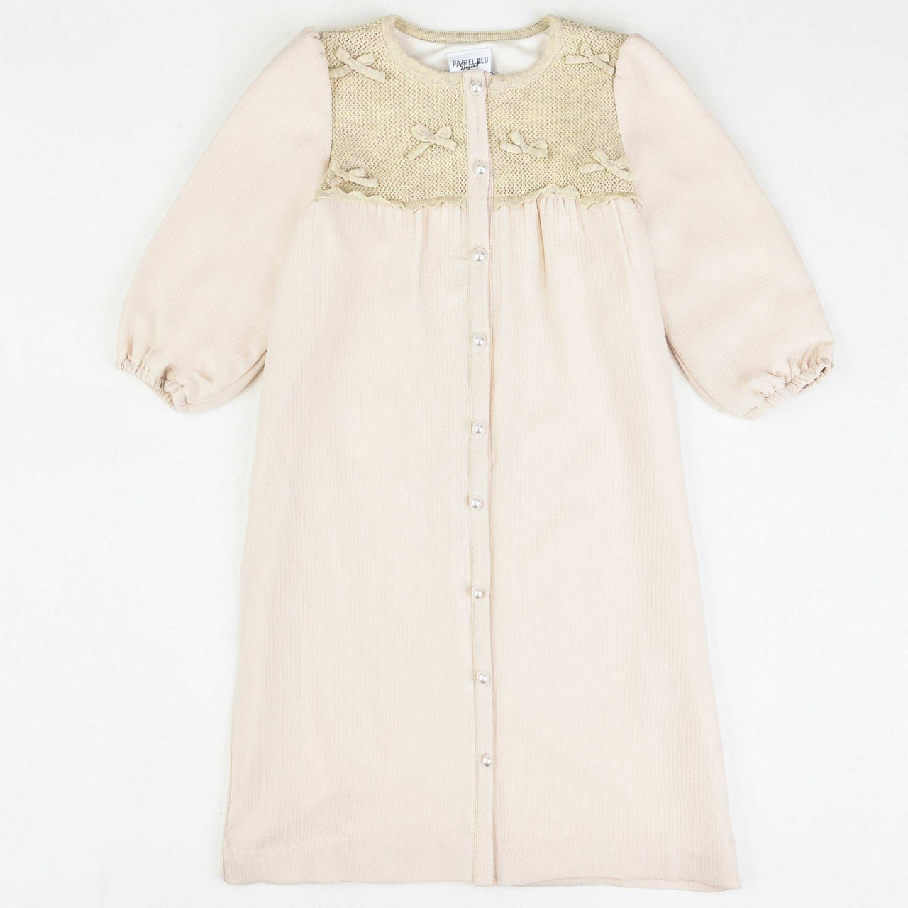 Ariel Knit Bow Dress - Kidichic