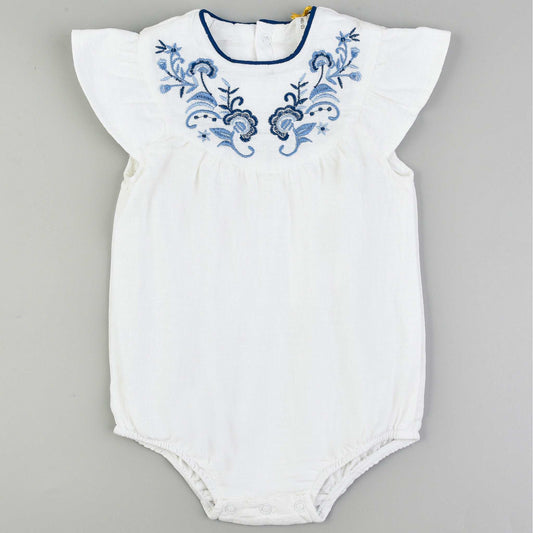 Baby Girl Harbor Overall - Kidichic