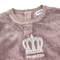 Baby Velvet Crown PJ - Kidichic