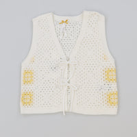 Girls Crochet Knit Vest