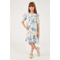 Big Flower Dress - Kidichic