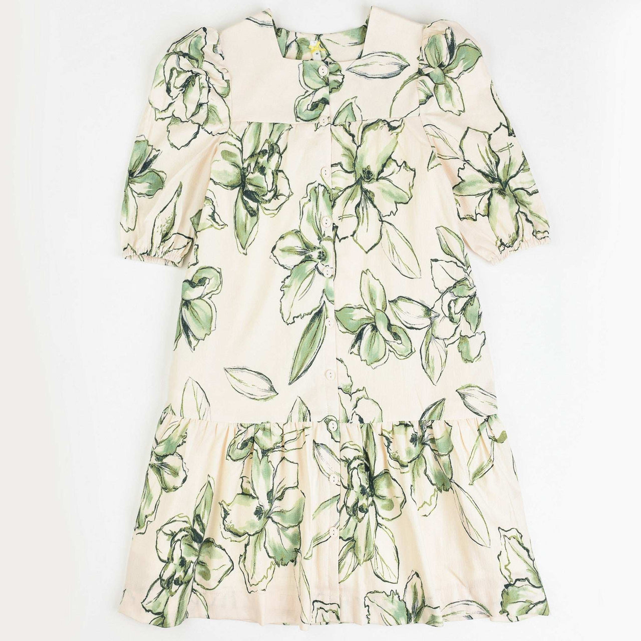 Big Flower Dress - Kidichic