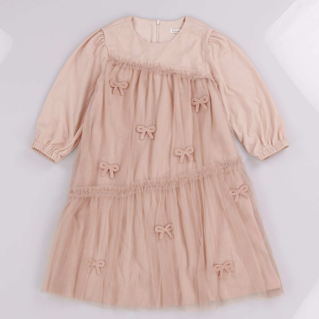 Bow Mesh Dress - Kidichic
