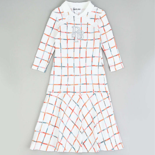 Bowling Polo Dress - Kidichic