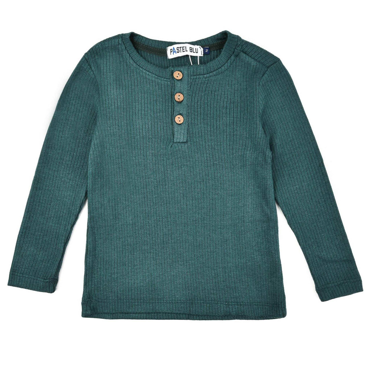 Boys Basic Rib Top - Kidichic