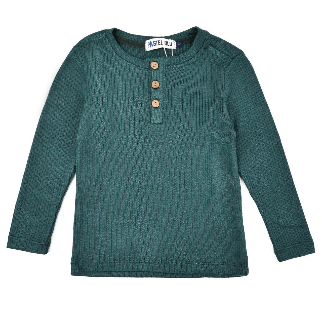 Boys Basic Rib Top - Kidichic