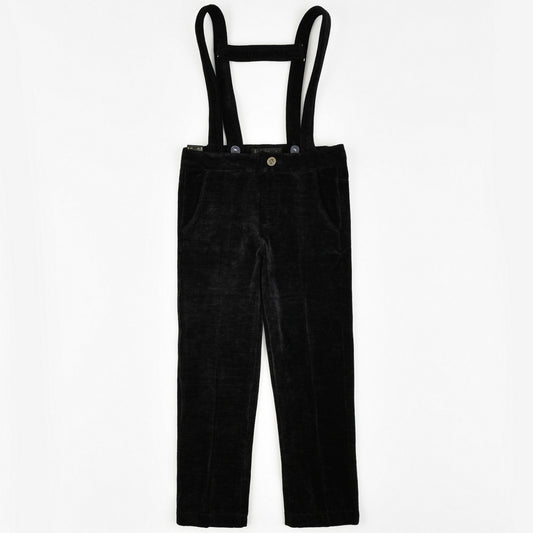 Boys Elegant Pants With Suspenders - Kidichic