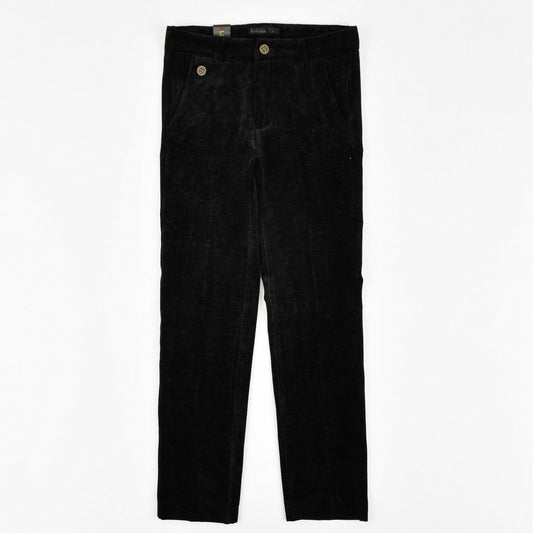 Boys Elegant Velour Pants - Kidichic