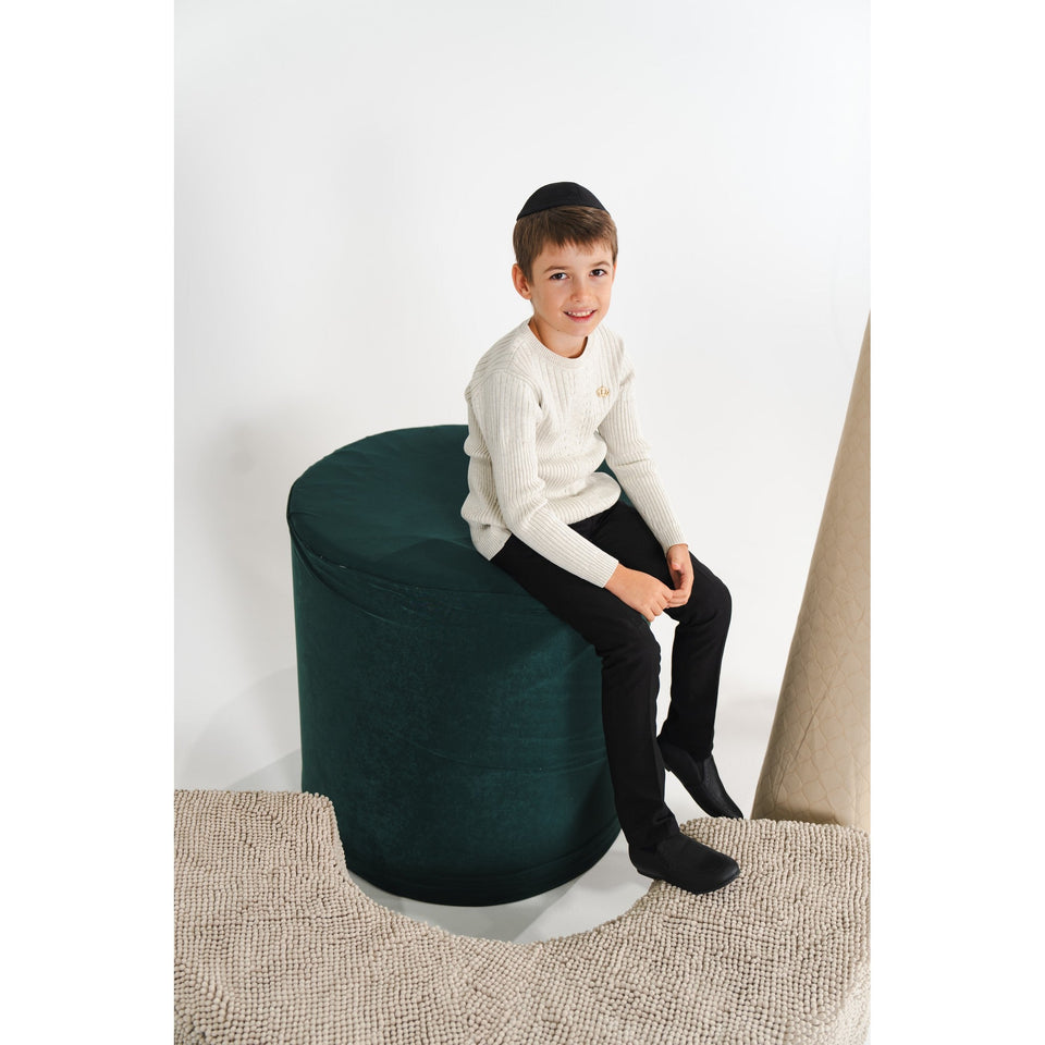 Boys Knit Rib Sweater – Kidichic