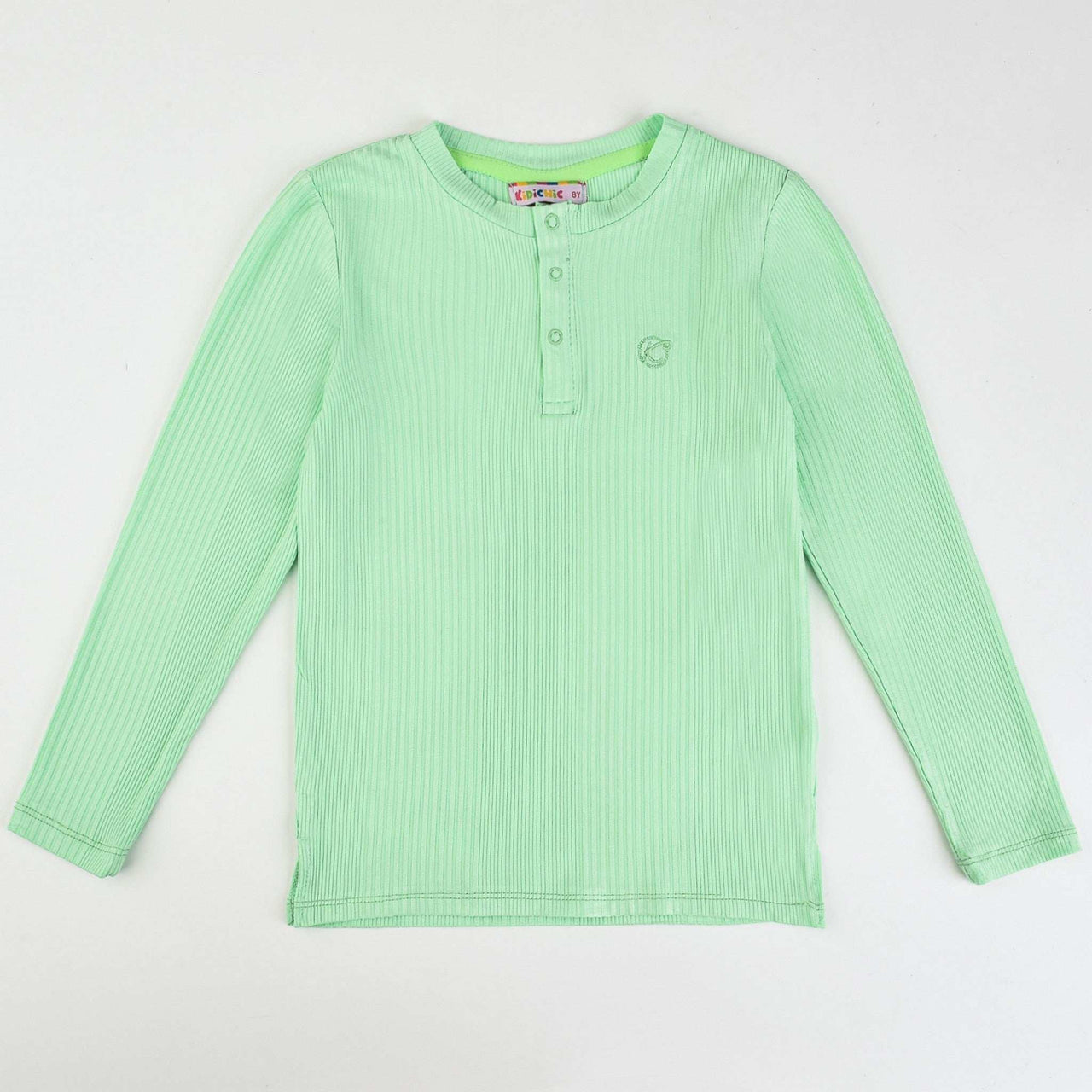 Boys L.S Basic Rib Shirt - Kidichic