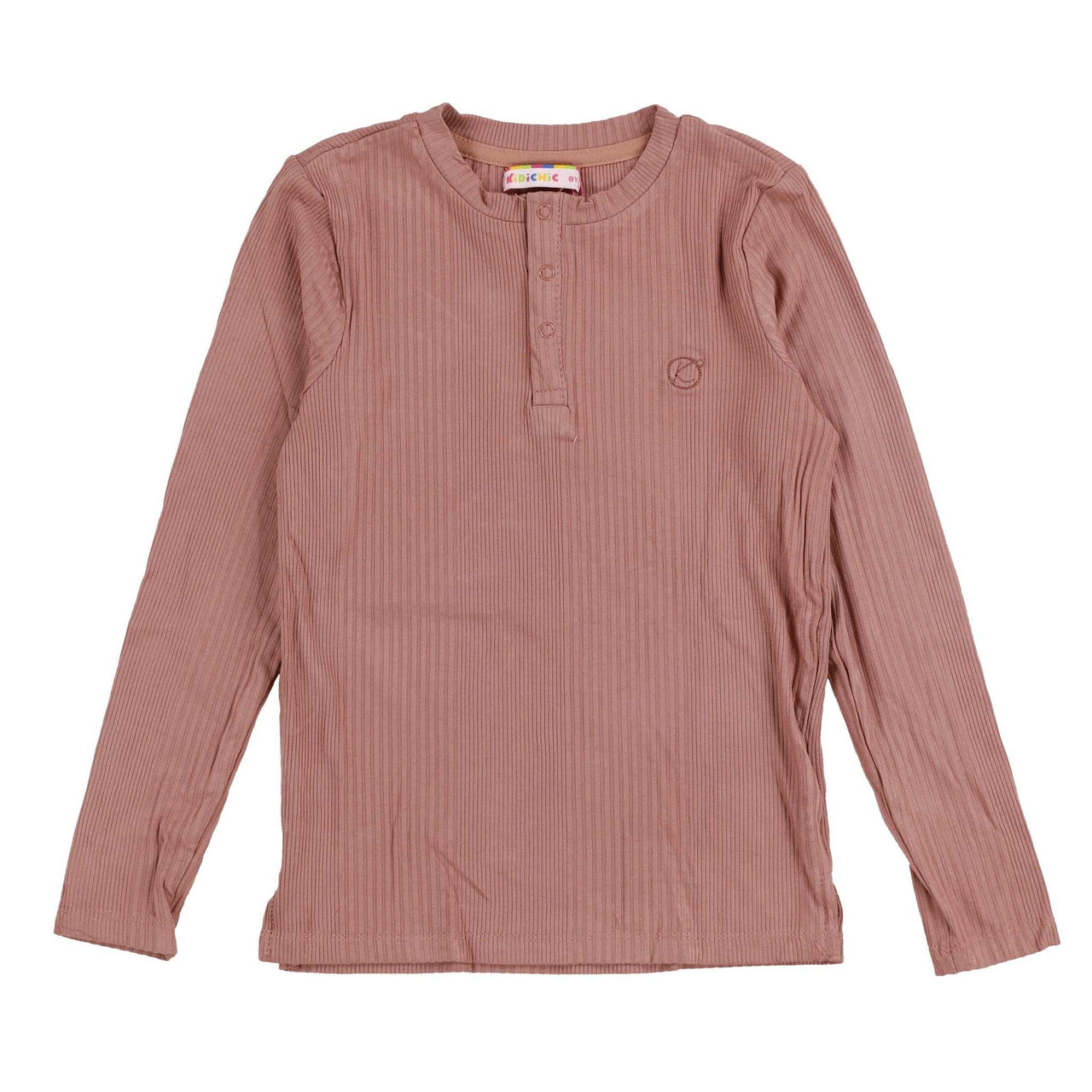 Boys L.S Basic Rib Shirt - Kidichic